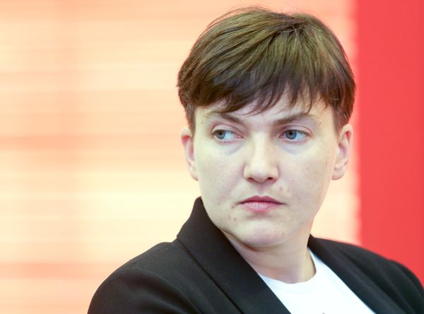 Пресс-конференция Надежды Савченко