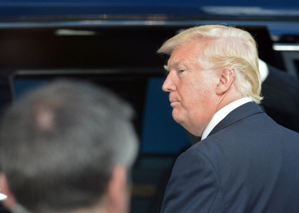 Президент США Дональд Трамп встретился с лидерами ЕС в Брюсселе