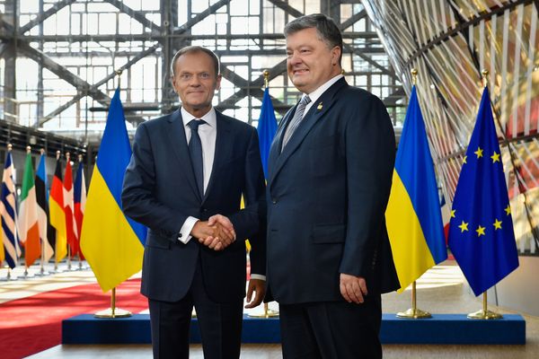 порошенко туск в брюсселе