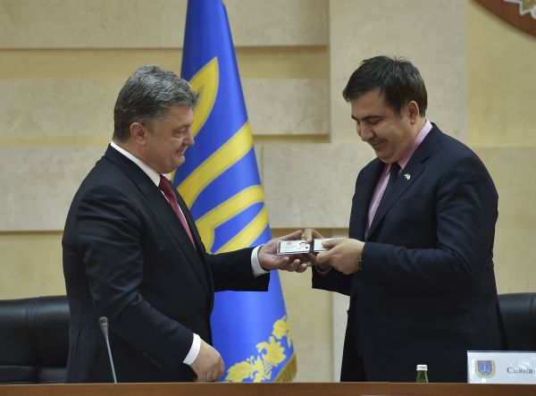 Президент Украины П.Порошенко назначил М.Саакашвили главой Одесской области Президент Украины П.Порошенко назначил М.Саакашвили главой Одесской области