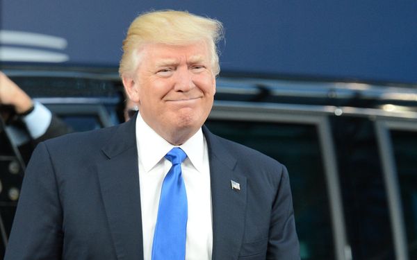 Президент США Дональд Трамп встретился с лидерами ЕС в Брюсселе