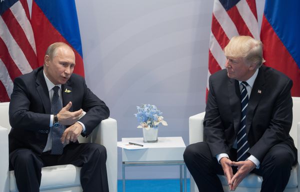 Президент РФ В. Путин принимает участие в саммите Группы двадцати в Гамбурге