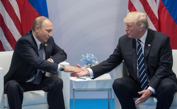 Президент РФ В. Путин принимает участие в саммите Группы двадцати в Гамбурге