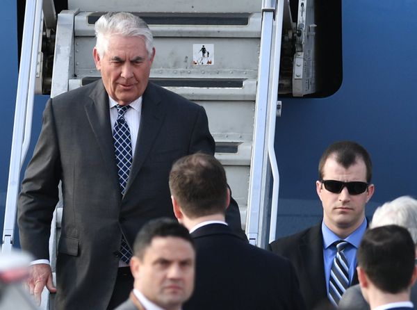 Госсекретарь США Р. Тиллерсон прибыл с рабочим визитом в РФ