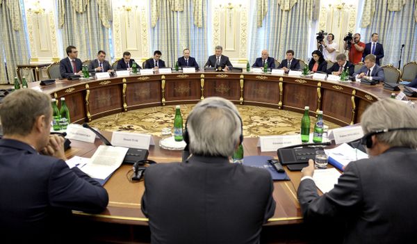 саммит украина-ес порошенко