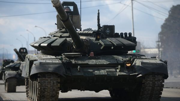 Репетиция парада Победы в Екатеринбурге
