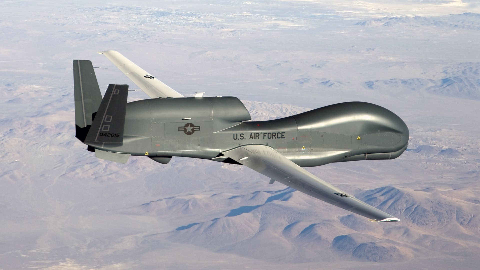 RQ-4A Global Hawk беспилотник США RQ-4A Global Hawk беспилотник США - РИА Новости, 1920, 19.10.2023