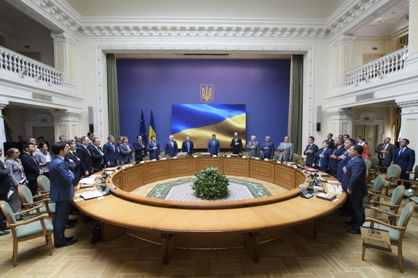 Владимир Гройсман провел торжественное заседание Кабинета Министров, посвященное 100-летию правительства Украины	 18.07.2017