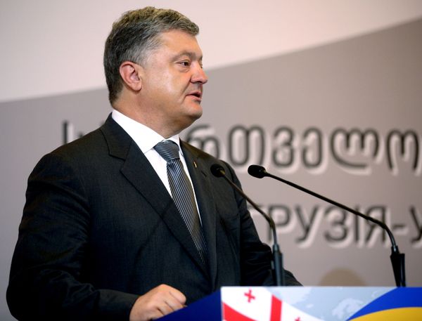Порошенко в Грузии