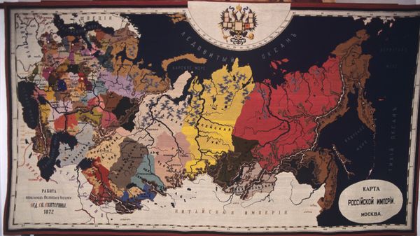 Карта Российской Империи