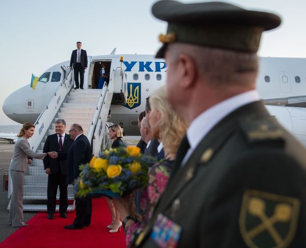 порошенко в грузии