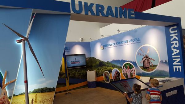 Международная специализированная выставка ЭКСПО-2017 в Астане экспозиция Украины стенд
