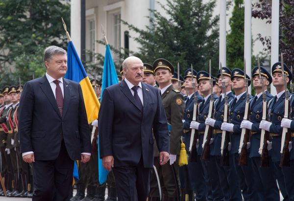 Порошенко Лукашенко