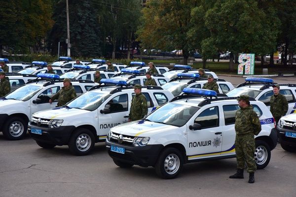 украина полиция автомобиль машина