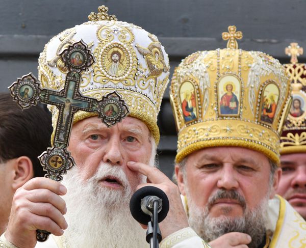 Крестный ход Украинской православной церкви в Киеве Крестный ход Украинской православной церкви в Киеве