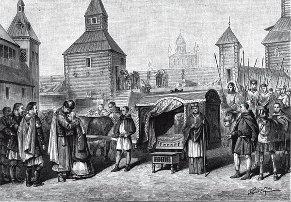 Отъезд княжны Анны Ярославны