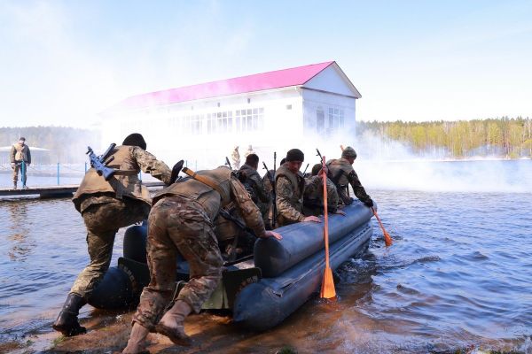 У Національному університеті оборони України завершився перший етап Курсу витримки та виживання на полі бою