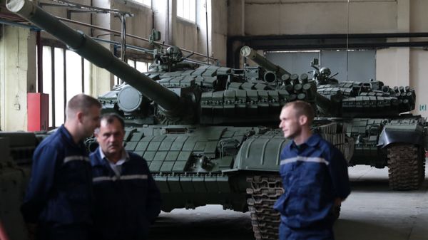 Презентация военной техники на Львовском бронетанковом заводе Презентация военной техники на Львовском бронетанковом заводе
