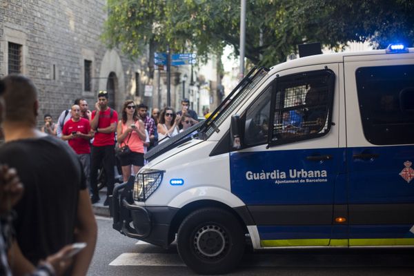 Ситуация на месте теракта в Барселоне Ситуация на месте теракта в Барселоне