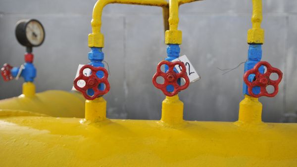 Газораспределительная станция Нежухив на Украине