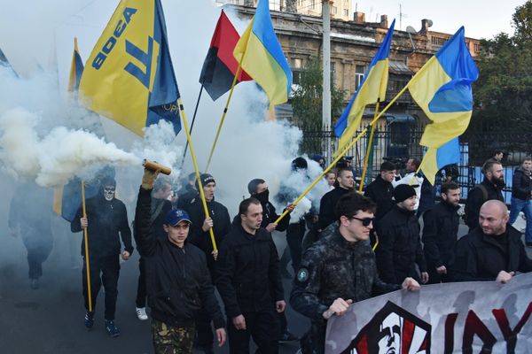 Акции в украинских городах в День защитника Украины