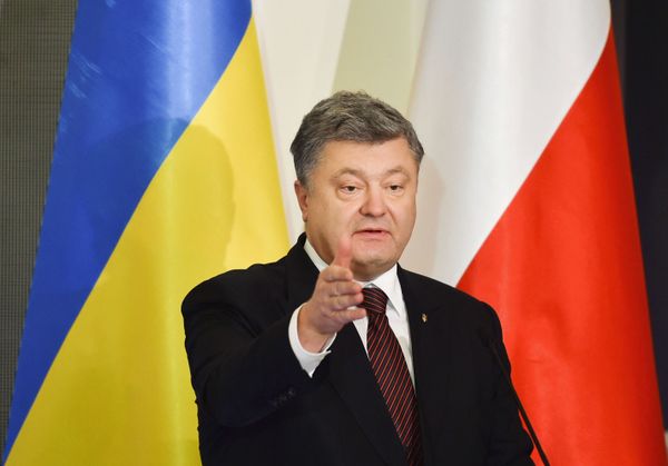 Визит президента Украины Петра Порошенко в Польшу