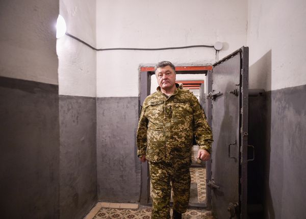 Порошенко рабочая поездка в Донецкую область 28 августа 2017