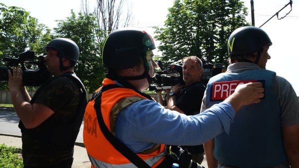 Ситуация в районе международного аэропорта Донецка