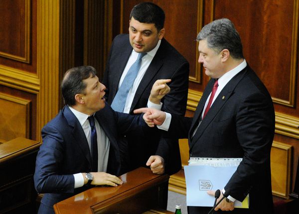 Заседание Верховной рады Украины