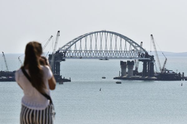 Строительство Крымского моста