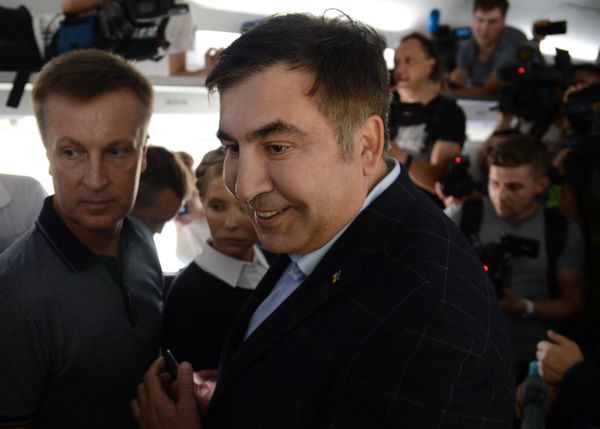 Михаил Саакашвили пересек польско-украинскую границу