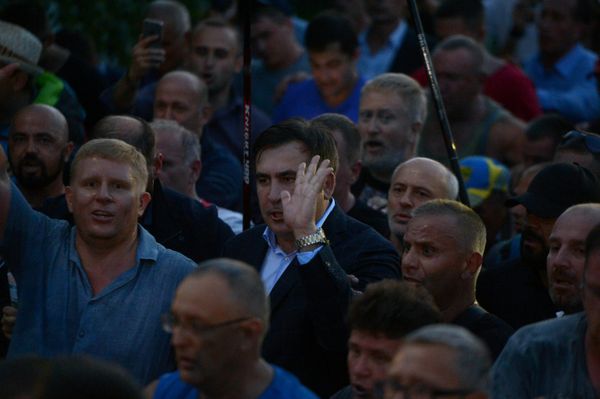 Михаил Саакашвили пересек польско-украинскую границу