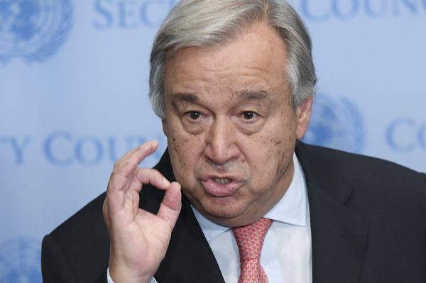 Генеральный секретарь ООН Антониу Гутерреш Secretary-General António Guterres Генеральный секретарь ООН Антониу Гутерреш Secretary-General António Guterres