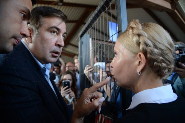 Михаил Саакашвили пересек польско-украинскую границу