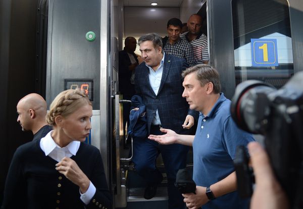 Михаил Саакашвили пересек польско-украинскую границу