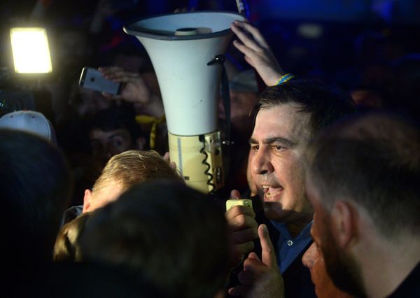 Михаил Саакашвили пересек польско-украинскую границу