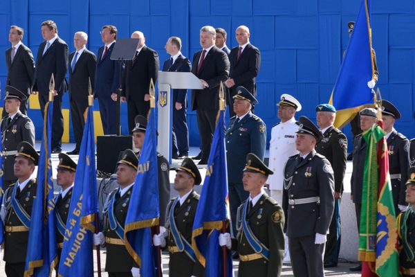 Парад в честь Дня независимости в Киеве Парад в честь Дня независимости в Киеве