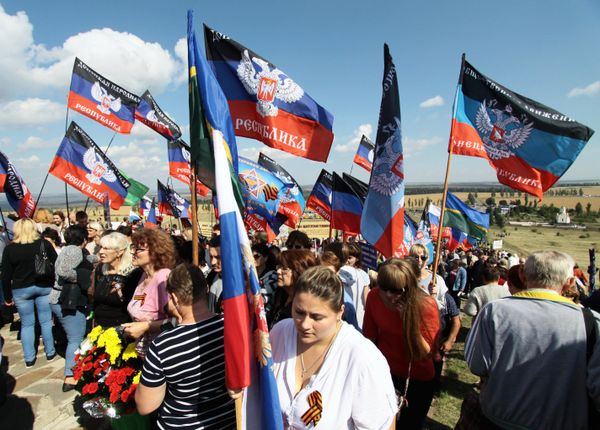 Мероприятия на Саур-Могиле в честь Дня освобождения Донбасса Мероприятия на Саур-Могиле в честь Дня освобождения Донбасса