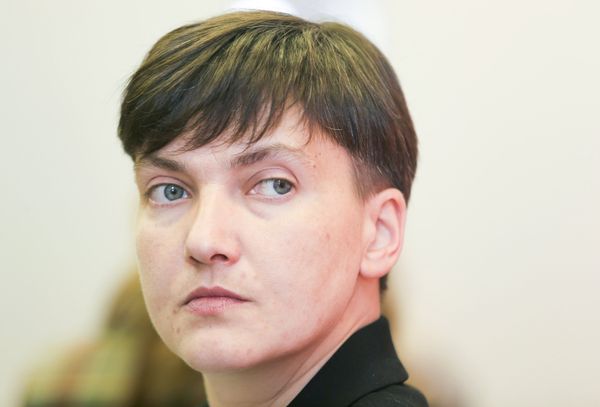 Пресс-конференция Надежды Савченко