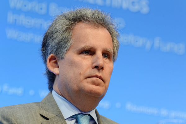 Пресс-брифинг директора-распорядителя МВФ Кристин Лагард Пресс-брифинг директора-распорядителя МВФ Кристин Лагард