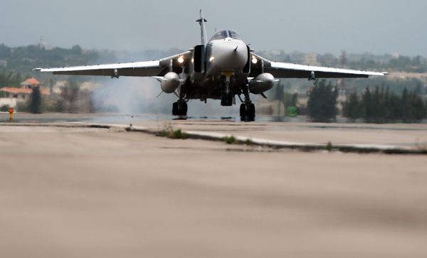 Авиабаза Хмеймим в Сирии