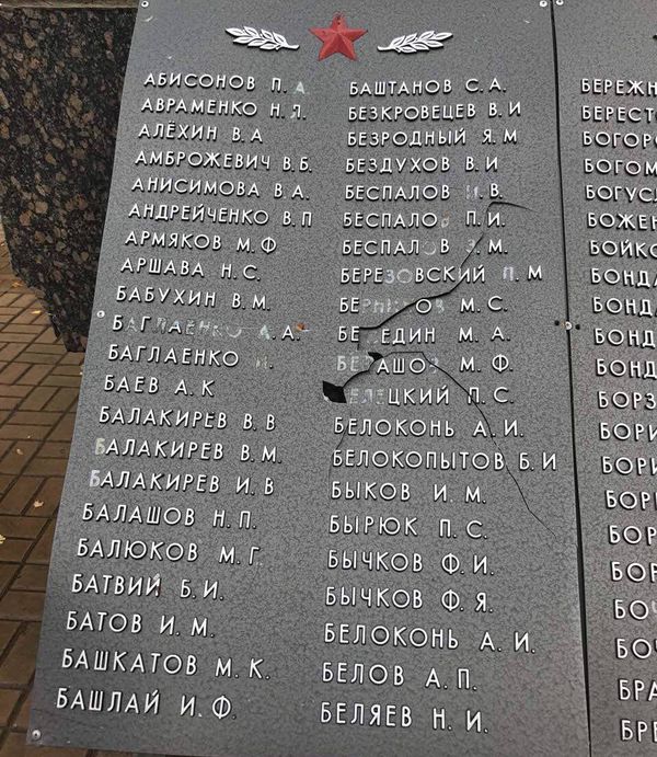 Памятник советским воинам в Чугуеве