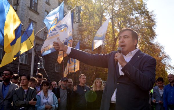 Выступление М. Саакашвили в Киеве Выступление М. Саакашвили в Киеве
