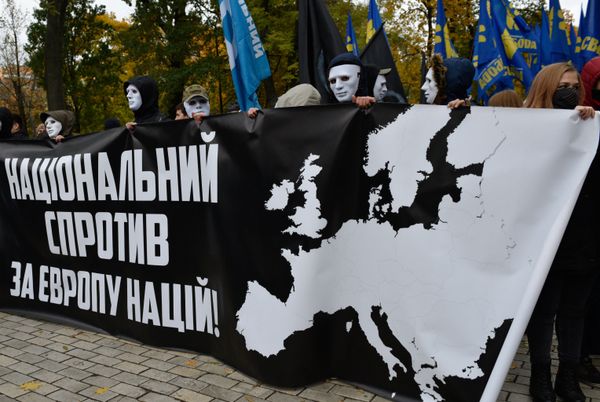 Акции националистов на Украине Акции националистов на Украине