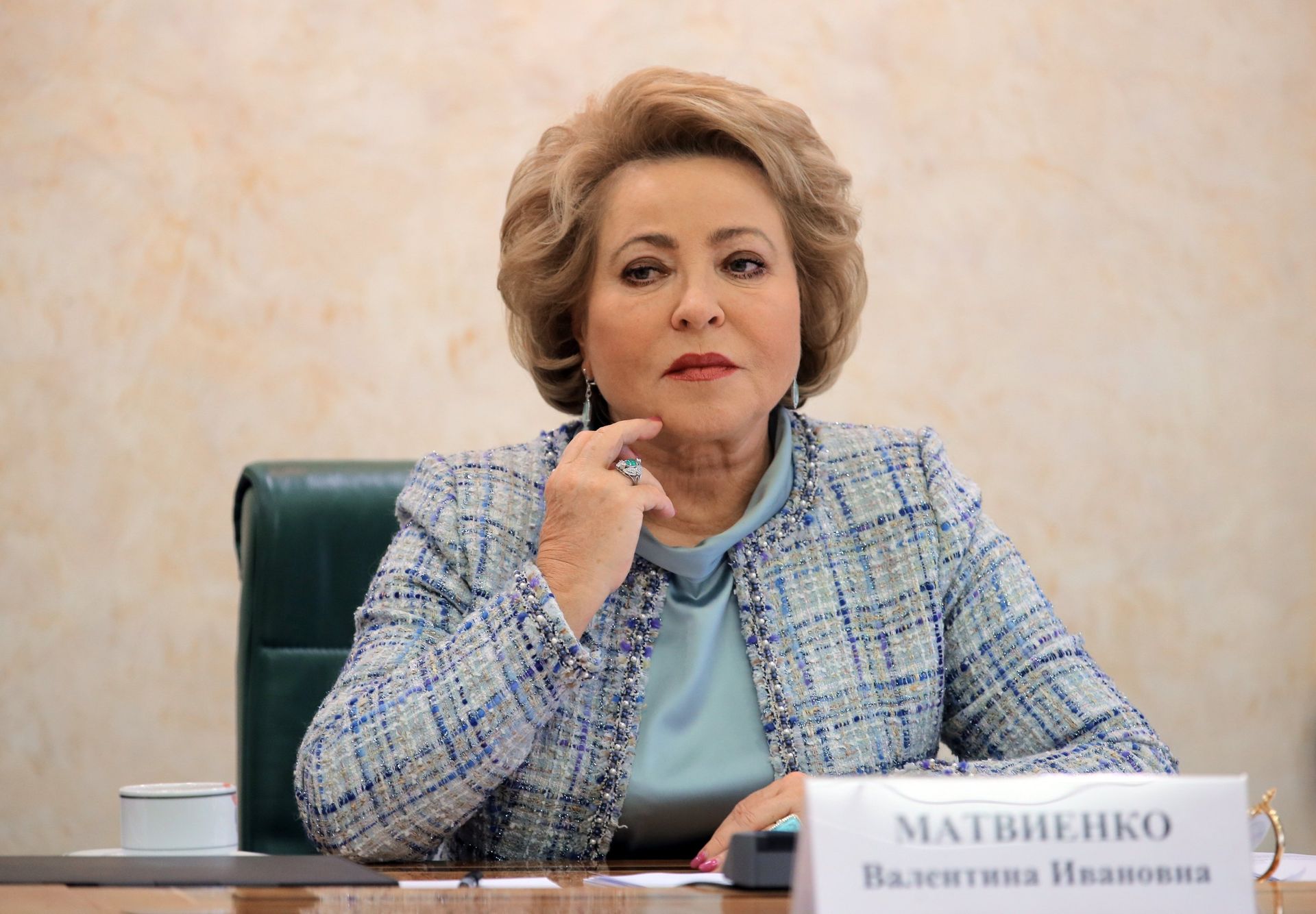 Заседание организационного комитета по подготовке 137-й Ассамблеи Межпарламентского союза - РИА Новости, 1920, 21.02.2022