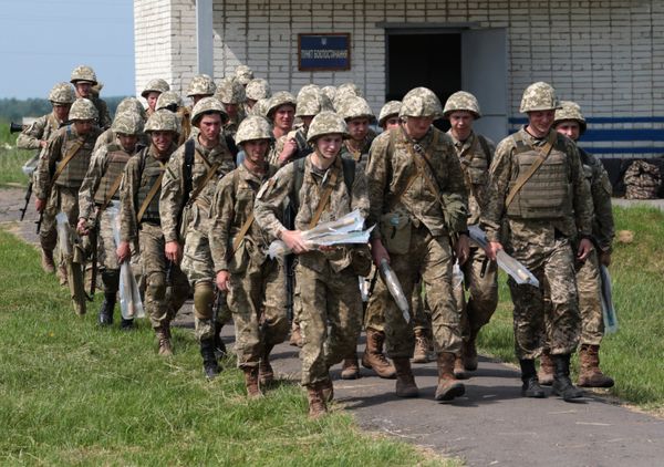 Военные учения во Львовской области Военные учения во Львовской области