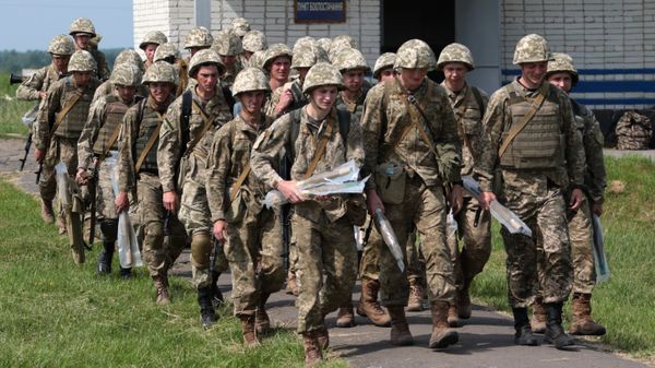 Военные учения во Львовской области