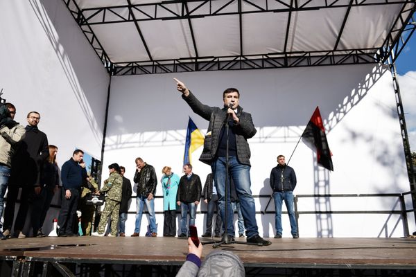 Митинг у здания Рады в Киеве
