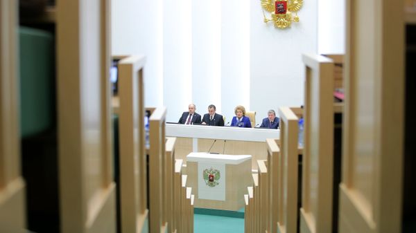 Заседание Совета Федерации РФ