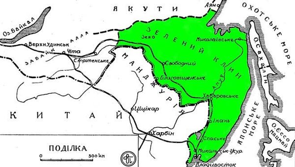 Карта Зелёного Клина